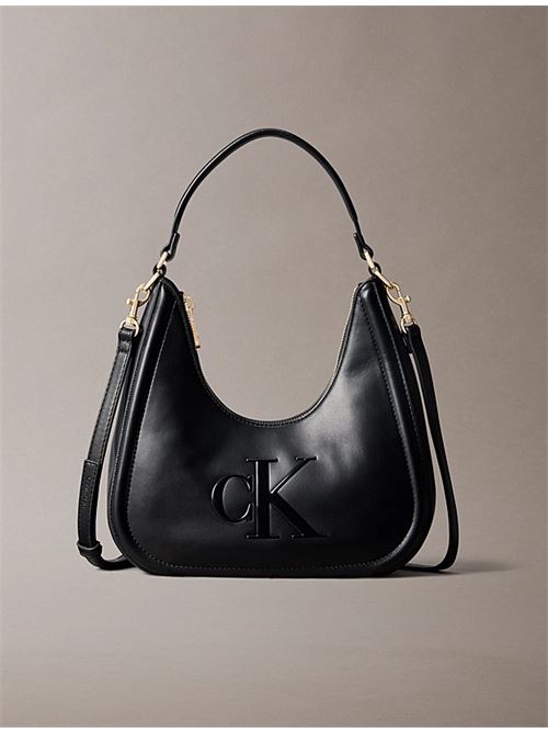 bold ck small crescent bag CALVIN KLEIN | LV04F3561GUB1